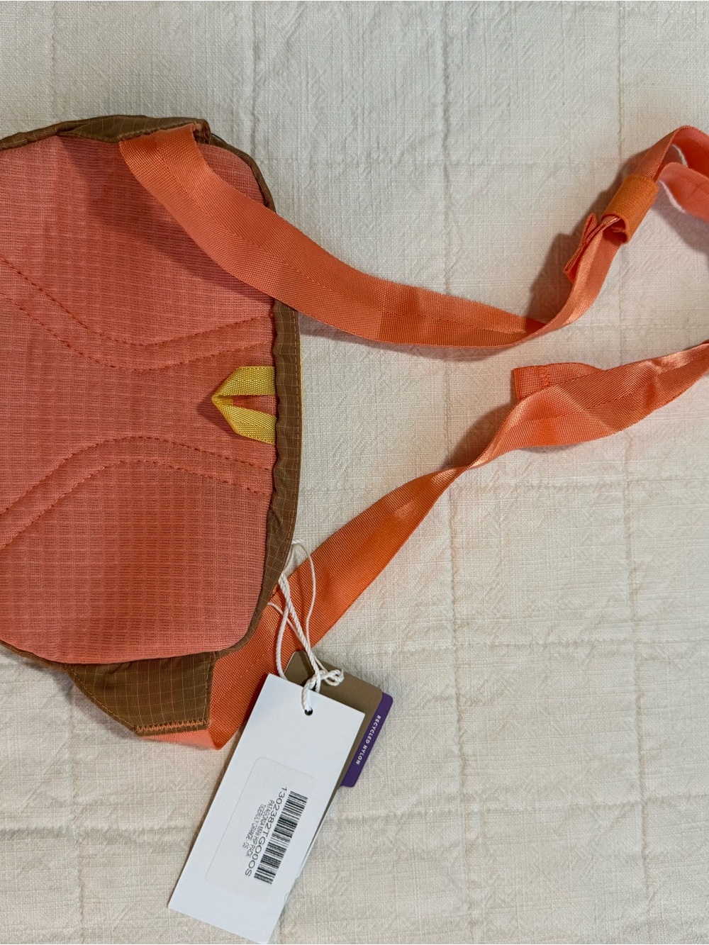 Patagonia Brown & Orange Waist Pack — Lightweight Sling Bag - Picture 2 of 4